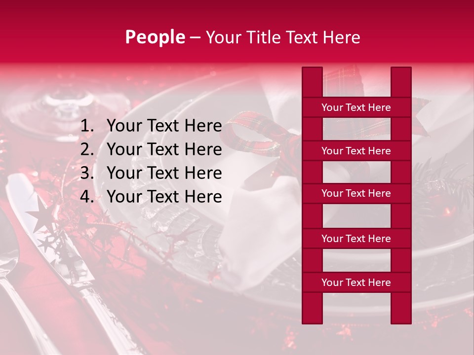 Shiny Advent Food PowerPoint Template