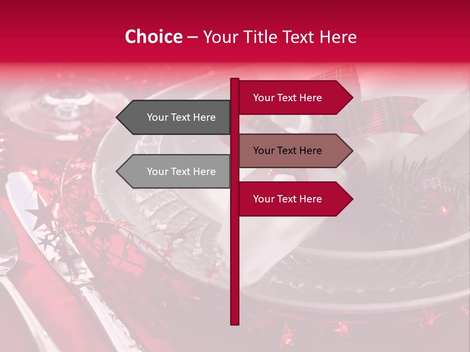 Shiny Advent Food PowerPoint Template