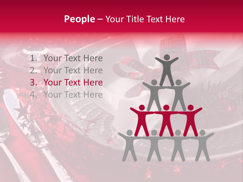 Shiny Advent Food PowerPoint Template