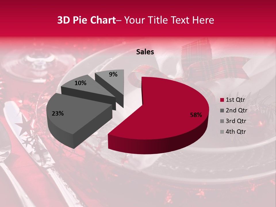 Shiny Advent Food PowerPoint Template