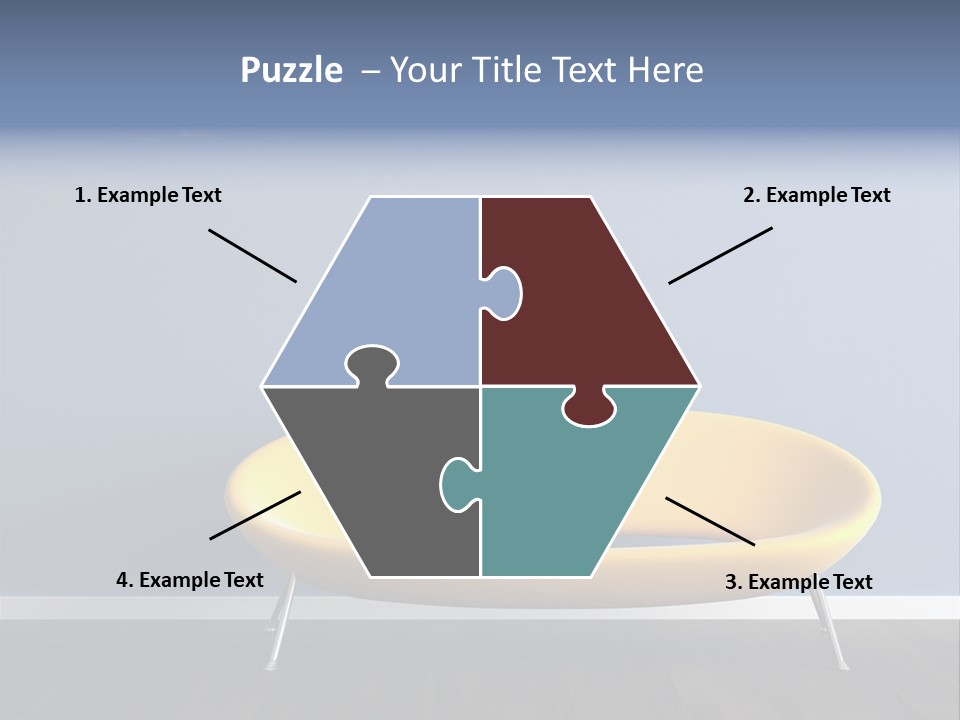 Floor Simplicity Leather PowerPoint Template