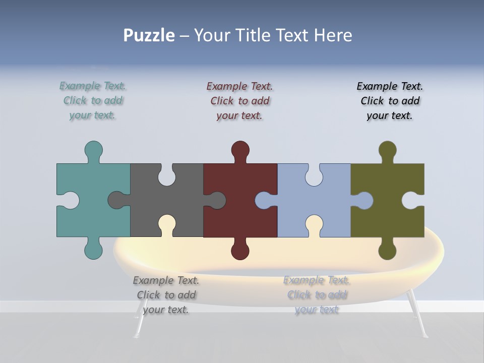 Floor Simplicity Leather PowerPoint Template