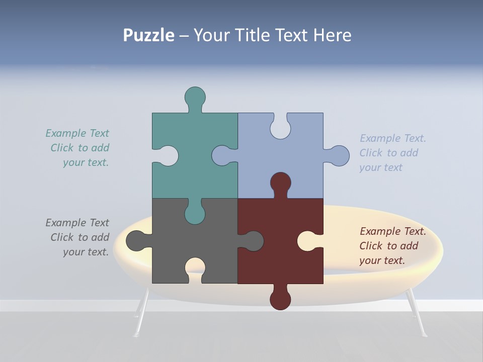 Floor Simplicity Leather PowerPoint Template