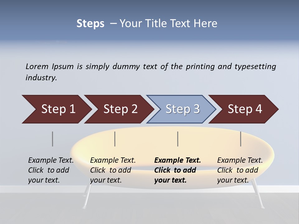 Floor Simplicity Leather PowerPoint Template