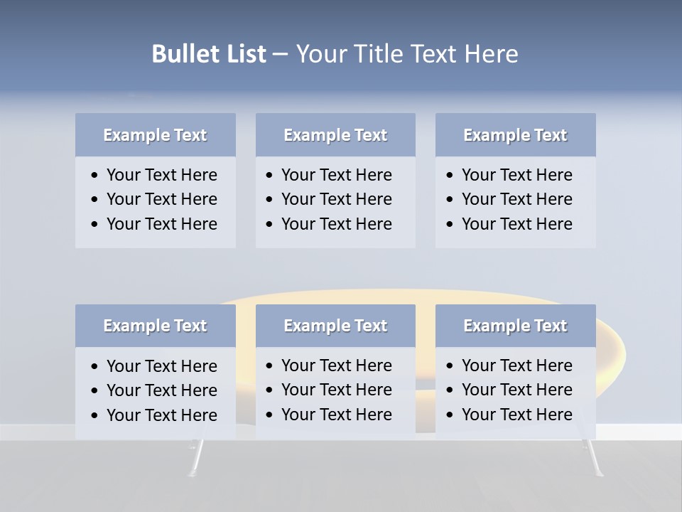 Floor Simplicity Leather PowerPoint Template