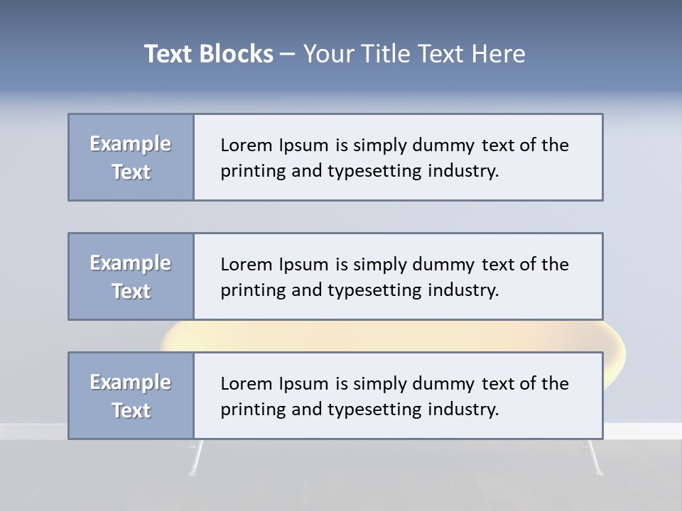 Floor Simplicity Leather PowerPoint Template