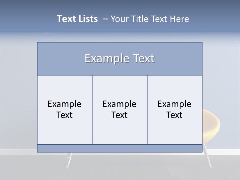 Floor Simplicity Leather PowerPoint Template