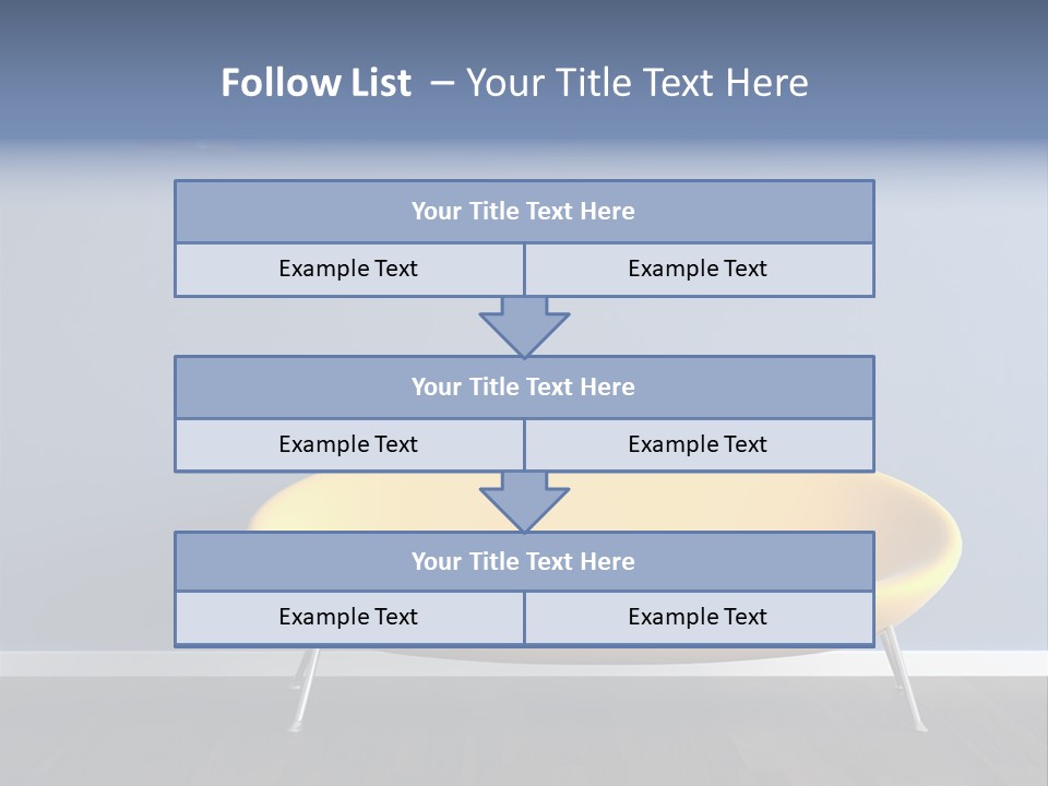 Floor Simplicity Leather PowerPoint Template
