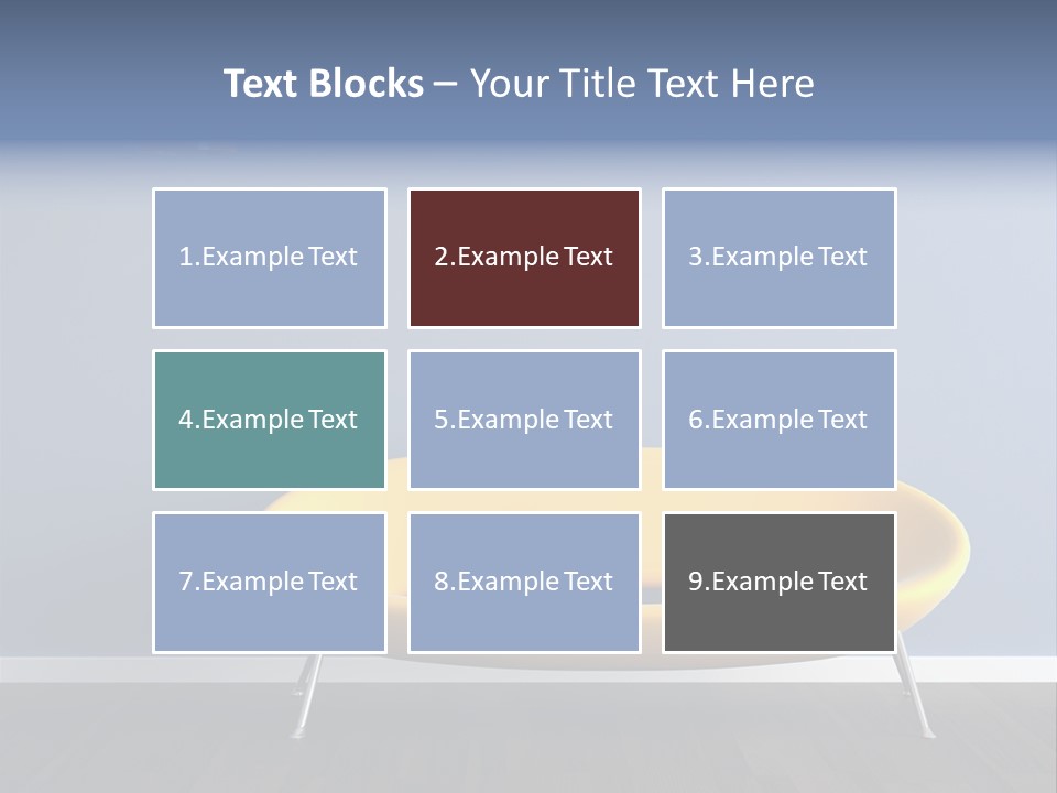 Floor Simplicity Leather PowerPoint Template