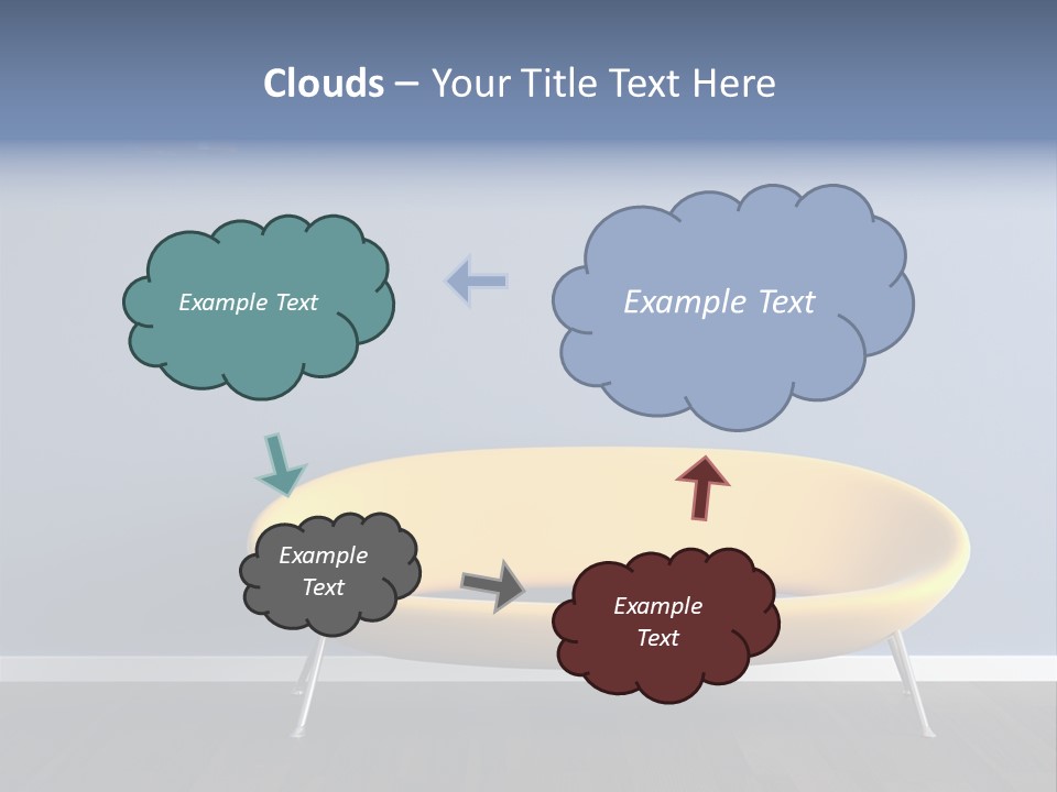 Floor Simplicity Leather PowerPoint Template