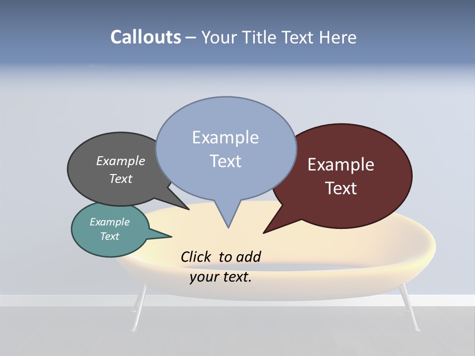 Floor Simplicity Leather PowerPoint Template