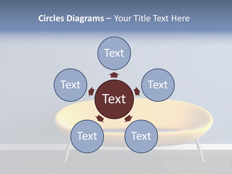 Floor Simplicity Leather PowerPoint Template