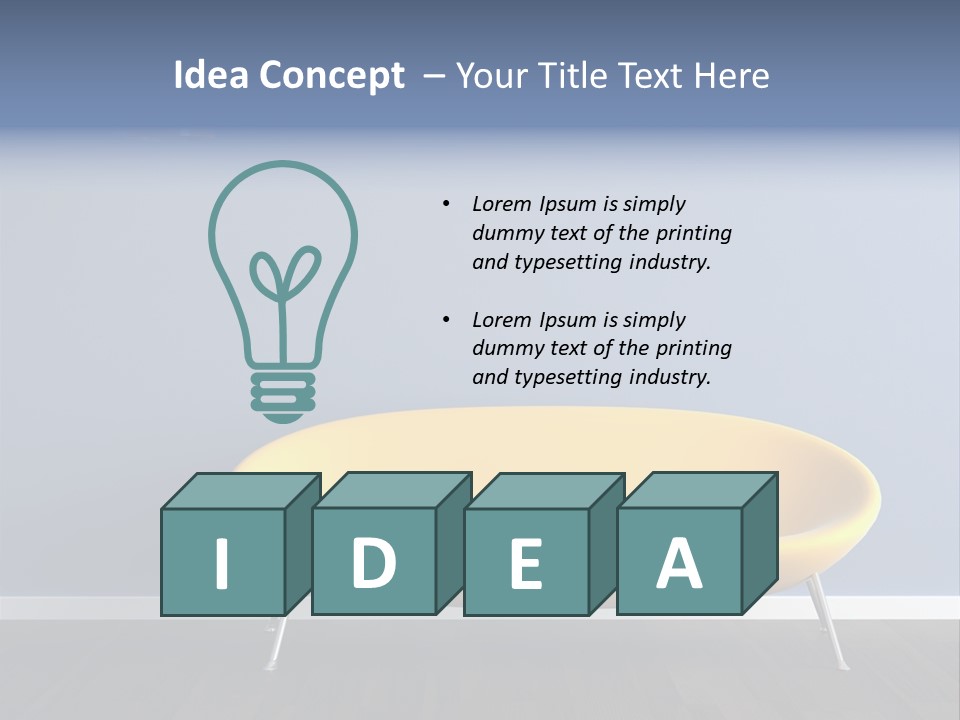 Floor Simplicity Leather PowerPoint Template