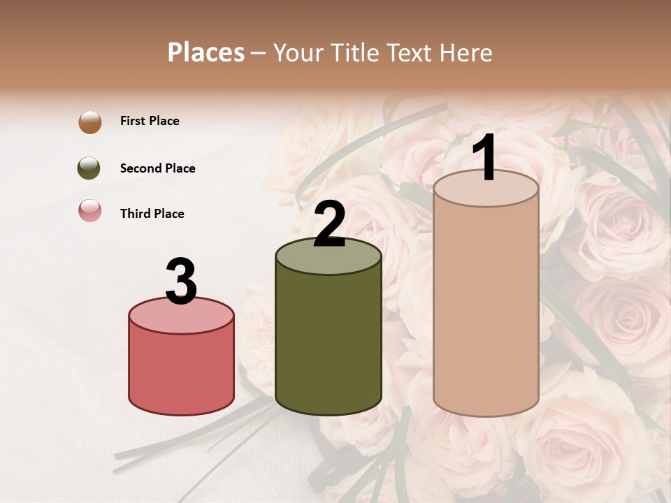 Bouquet Blossom Romance PowerPoint Template