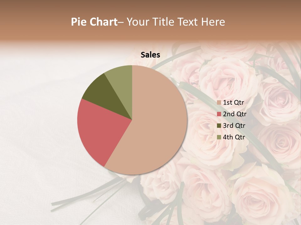 Bouquet Blossom Romance PowerPoint Template