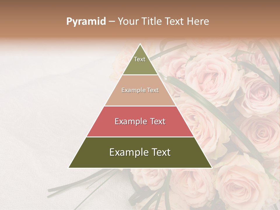 Bouquet Blossom Romance PowerPoint Template