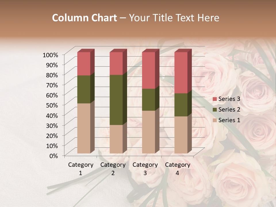 Bouquet Blossom Romance PowerPoint Template