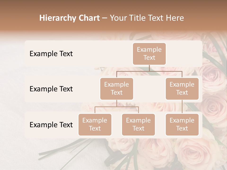 Bouquet Blossom Romance PowerPoint Template