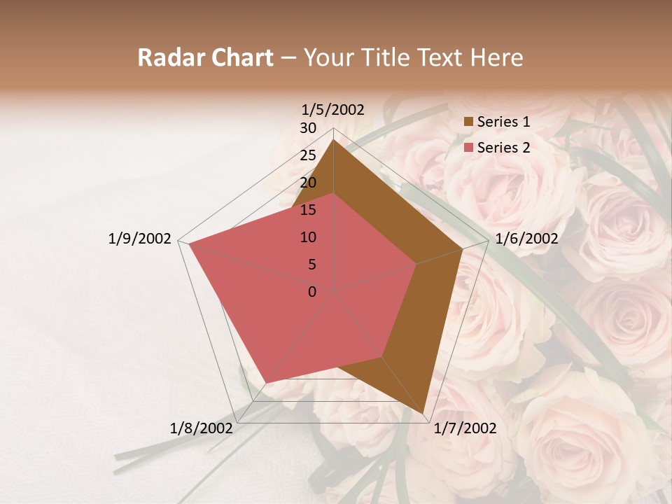 Bouquet Blossom Romance PowerPoint Template