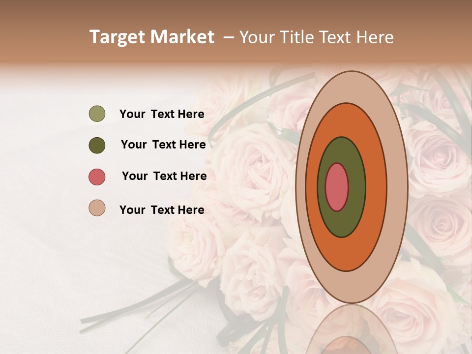 Bouquet Blossom Romance PowerPoint Template
