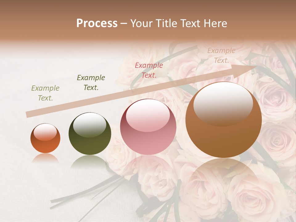 Bouquet Blossom Romance PowerPoint Template