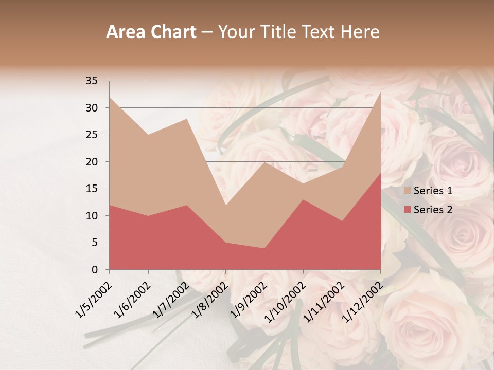 Bouquet Blossom Romance PowerPoint Template