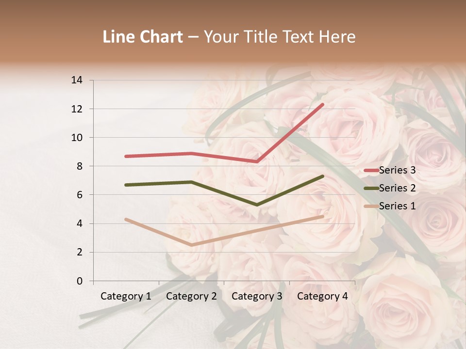 Bouquet Blossom Romance PowerPoint Template