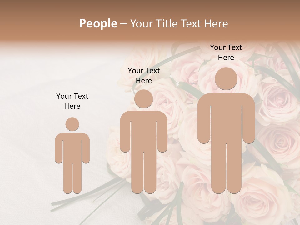 Bouquet Blossom Romance PowerPoint Template
