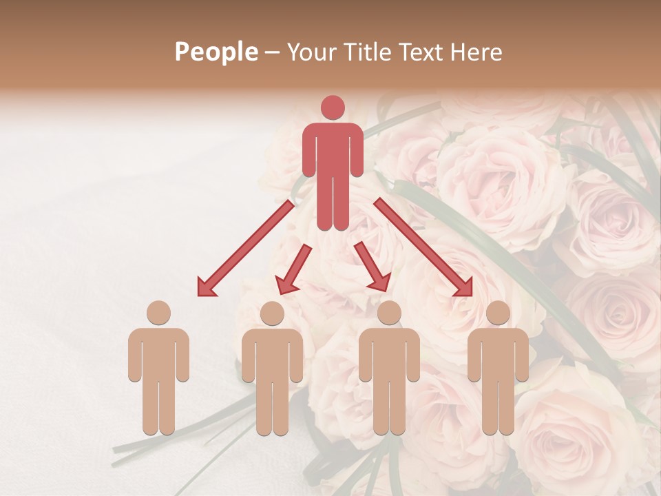 Bouquet Blossom Romance PowerPoint Template
