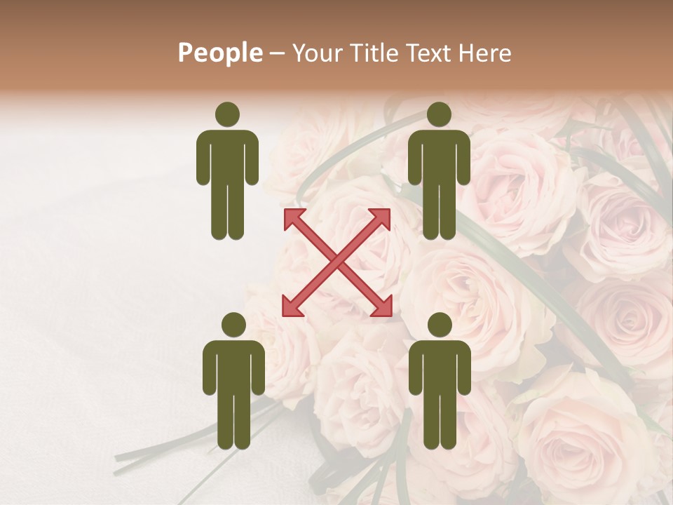 Bouquet Blossom Romance PowerPoint Template