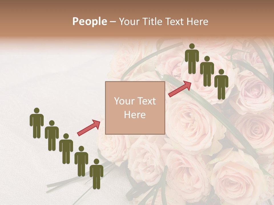 Bouquet Blossom Romance PowerPoint Template