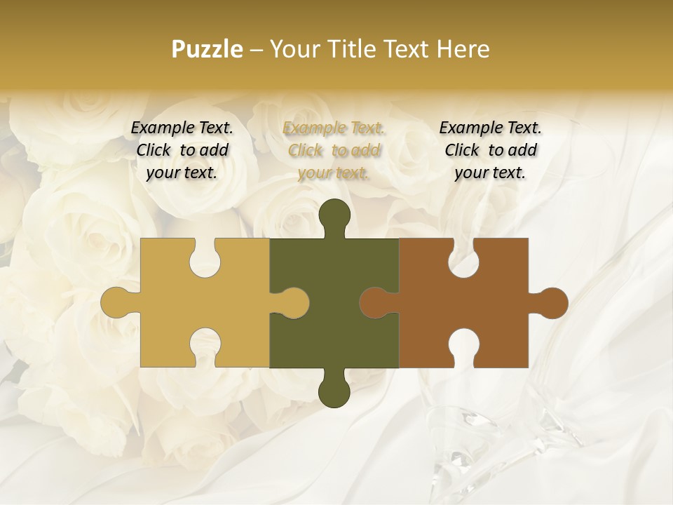 Rose Close Up Anniversary PowerPoint Template