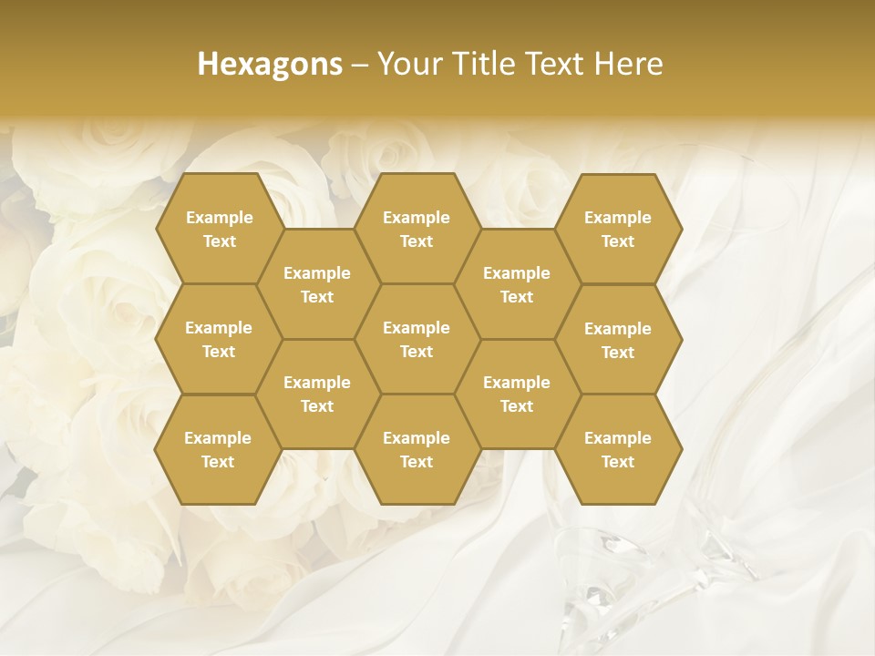 Rose Close Up Anniversary PowerPoint Template