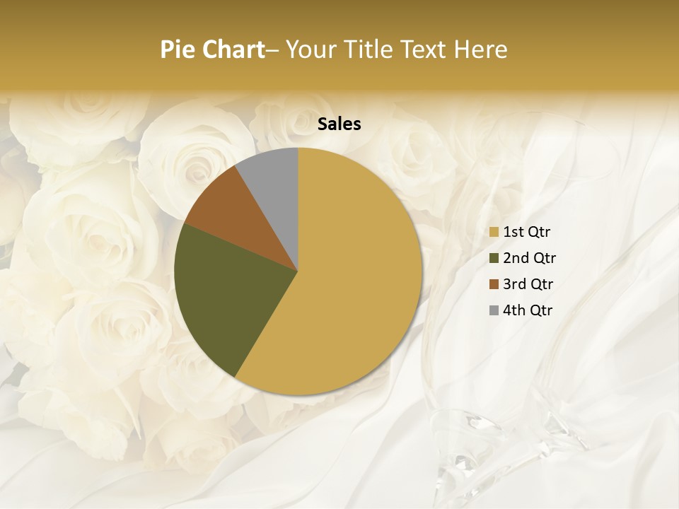Rose Close Up Anniversary PowerPoint Template