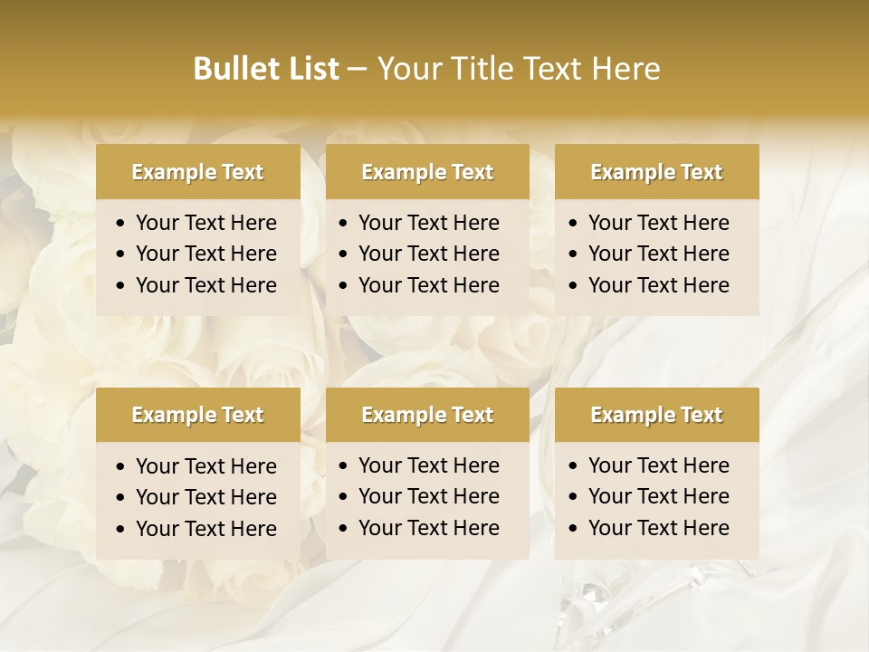 Rose Close Up Anniversary PowerPoint Template