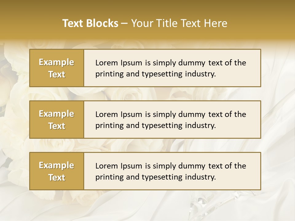 Rose Close Up Anniversary PowerPoint Template