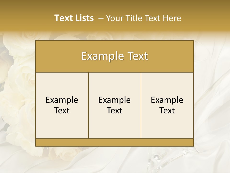 Rose Close Up Anniversary PowerPoint Template