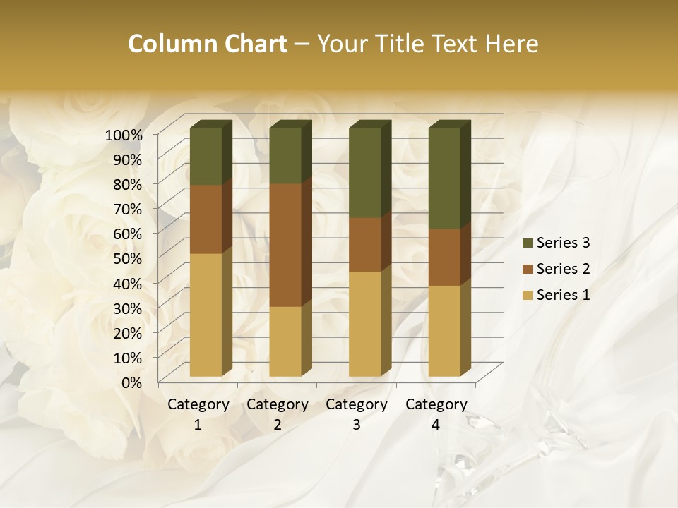 Rose Close Up Anniversary PowerPoint Template