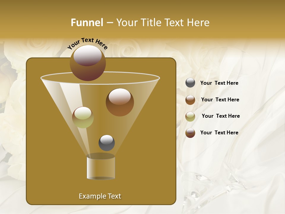 Rose Close Up Anniversary PowerPoint Template