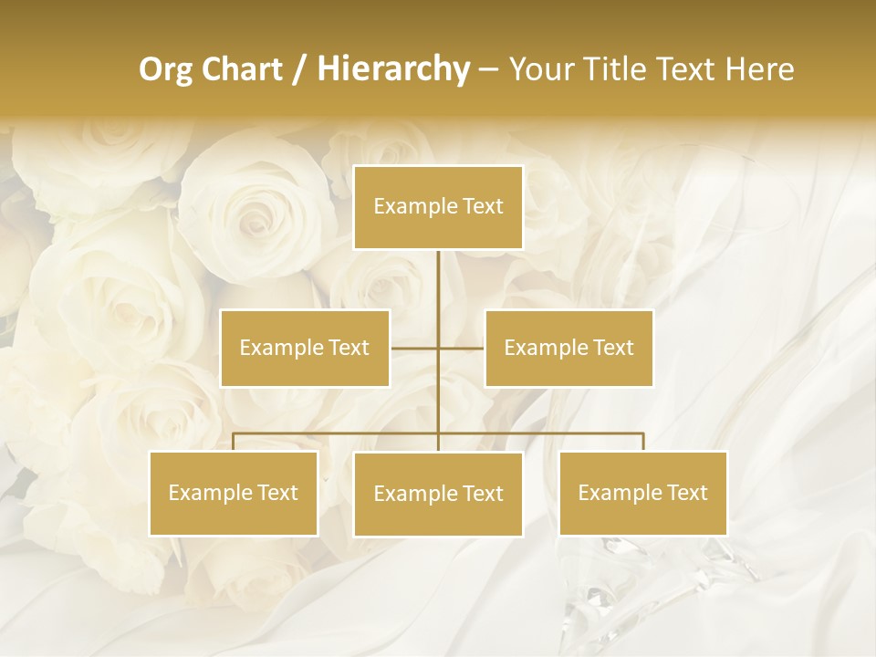 Rose Close Up Anniversary PowerPoint Template