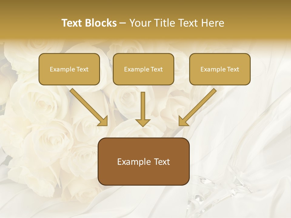 Rose Close Up Anniversary PowerPoint Template