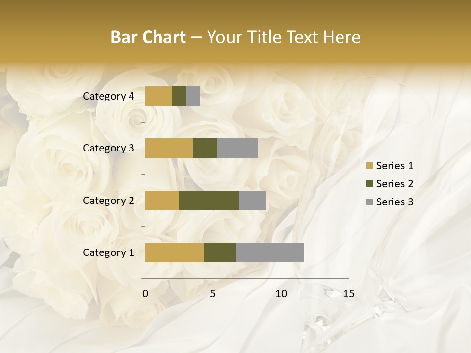 Rose Close Up Anniversary PowerPoint Template
