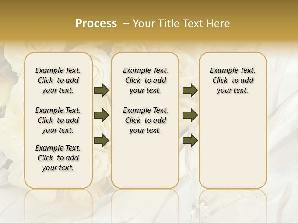 Rose Close Up Anniversary PowerPoint Template