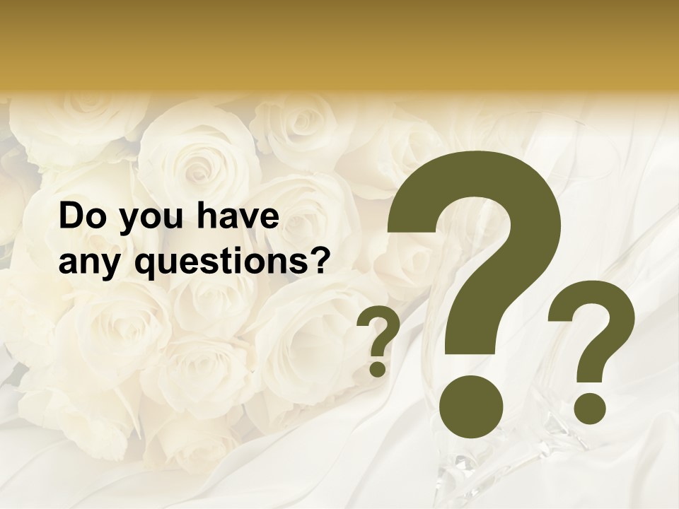Rose Close Up Anniversary PowerPoint Template