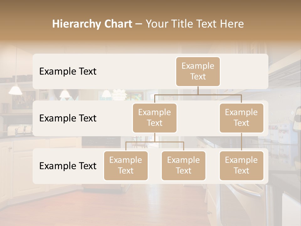 Wide Angle Shelves Interiors PowerPoint Template
