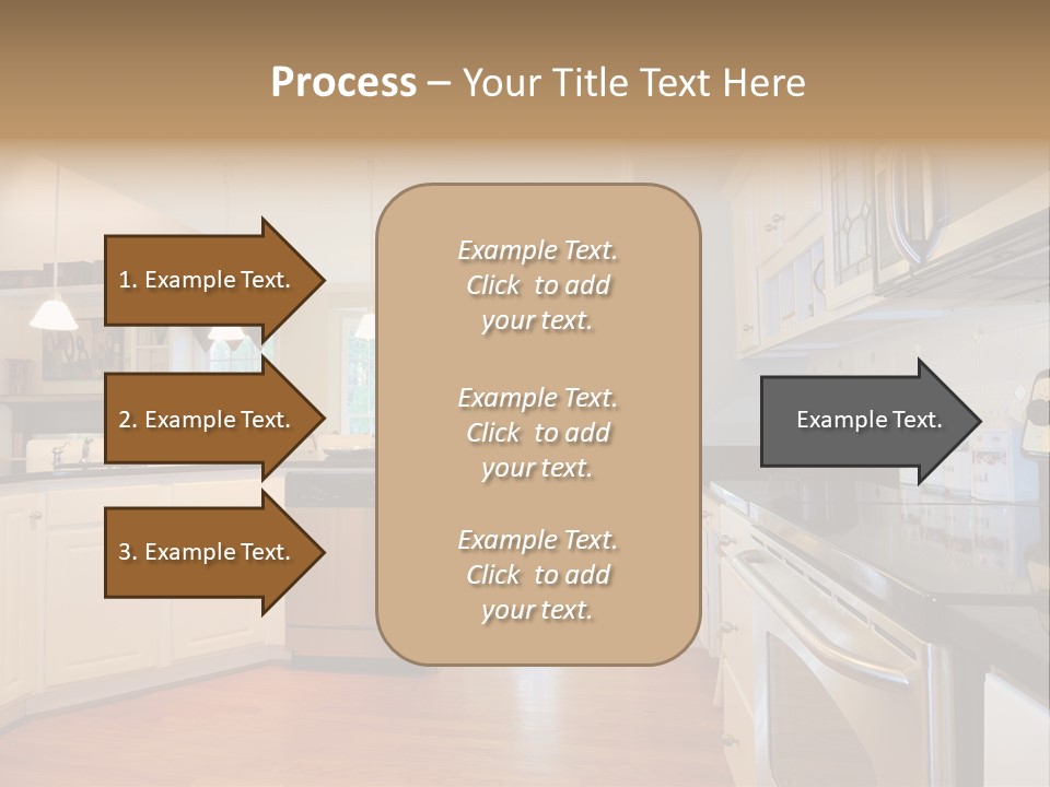 Wide Angle Shelves Interiors PowerPoint Template