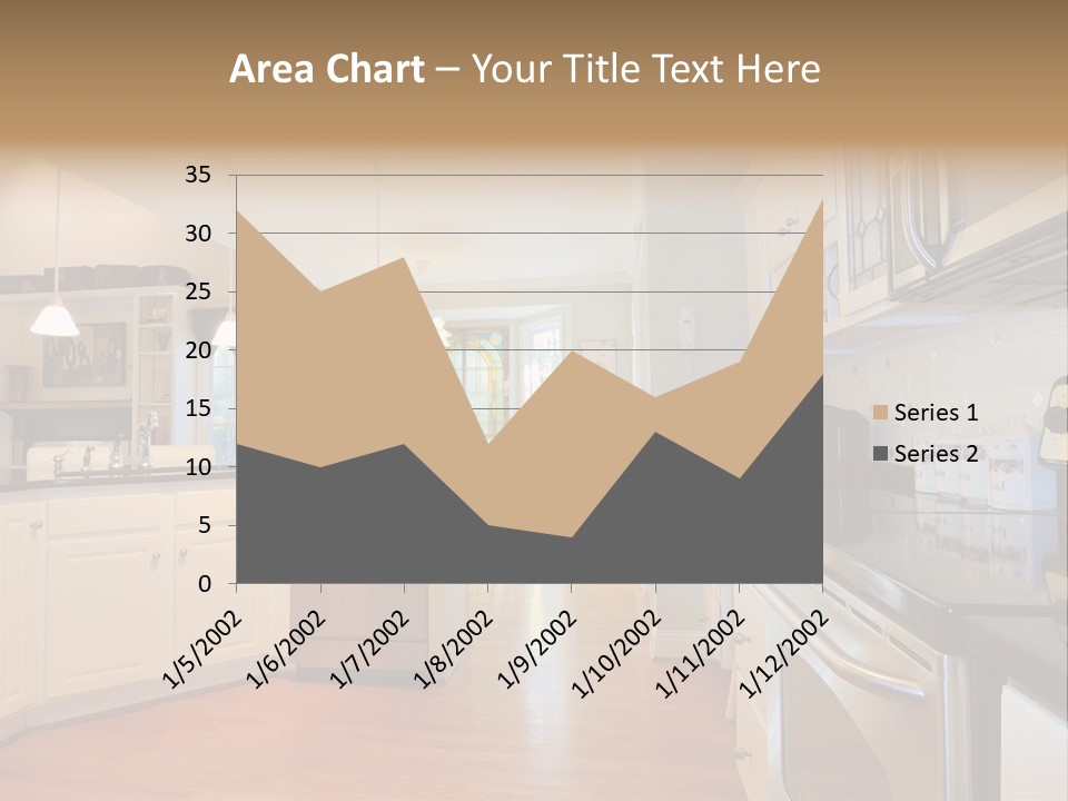 Wide Angle Shelves Interiors PowerPoint Template