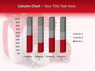 Christmas Design Bow PowerPoint Template