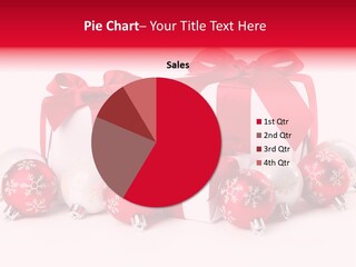 Red Present Shiny PowerPoint Template