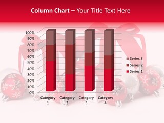 Red Present Shiny PowerPoint Template